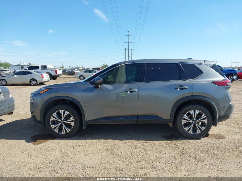 2021 Nissan Rogue Sv Fwd VIN: 5N1AT3BA7MC685553 Lot: 43891127