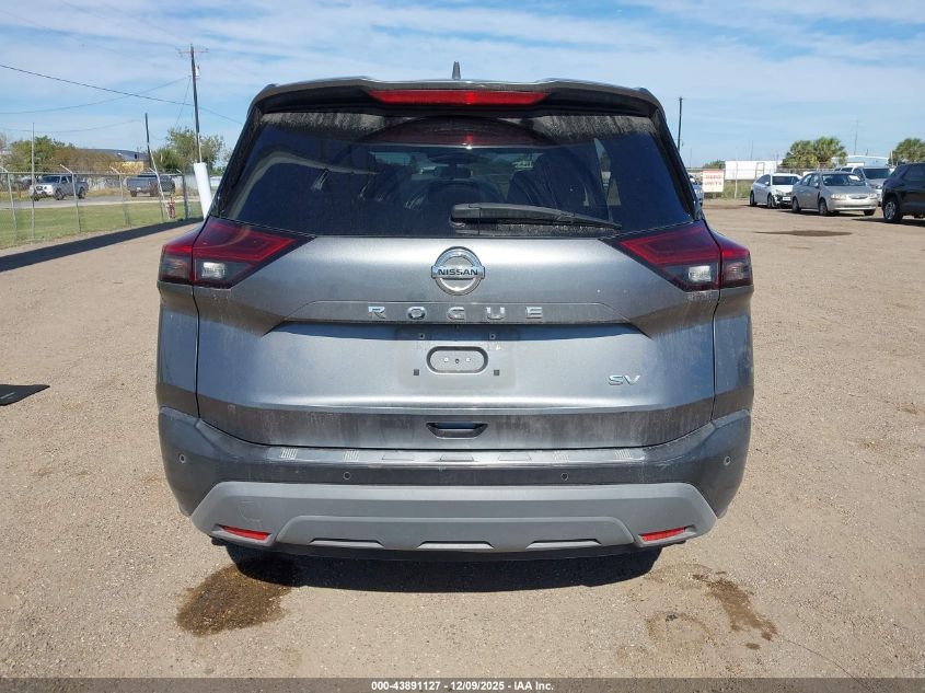 2021 Nissan Rogue Sv Fwd VIN: 5N1AT3BA7MC685553 Lot: 43891127