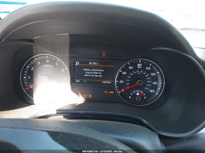 2024 Kia Forte Lxs VIN: 3KPF24AD1RE765154 Lot: 43891134