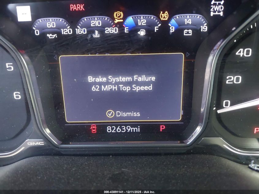 2020 GMC Sierra 1500 4Wd Short Box At4 VIN: 1GTP9EEL6LZ156094 Lot: 43891141