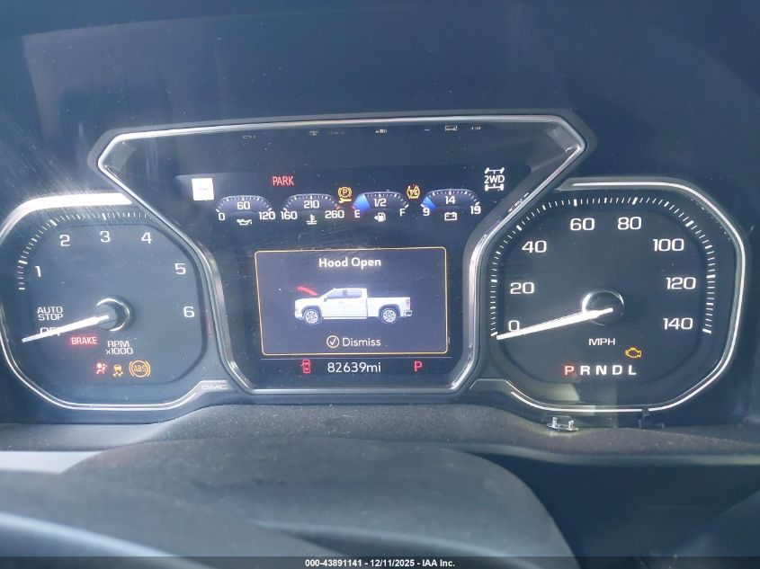 2020 GMC Sierra 1500 4Wd Short Box At4 VIN: 1GTP9EEL6LZ156094 Lot: 43891141