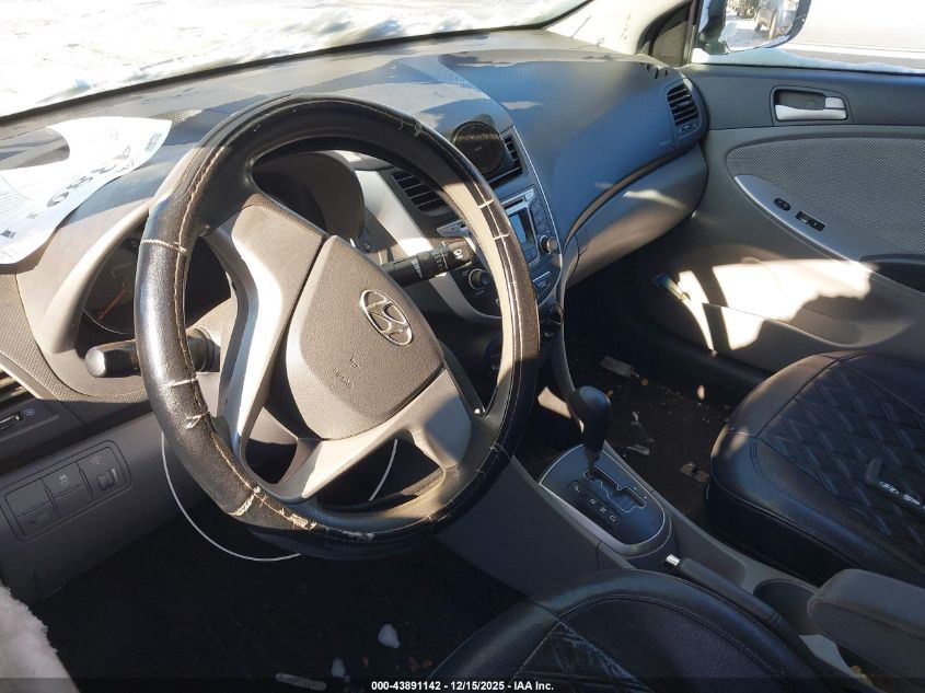 2014 Hyundai Accent Gls VIN: KMHCT4AE1EU691654 Lot: 43891142