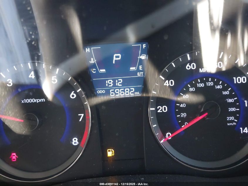 2014 Hyundai Accent Gls VIN: KMHCT4AE1EU691654 Lot: 43891142