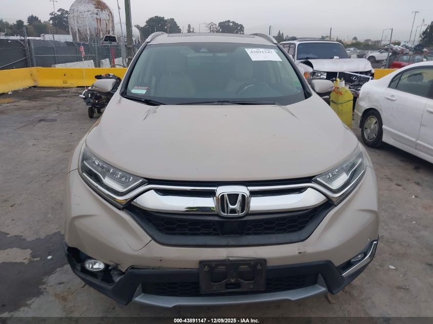 2018 Honda Cr-V Touring VIN: 5J6RW2H96JL019747 Lot: 43891147