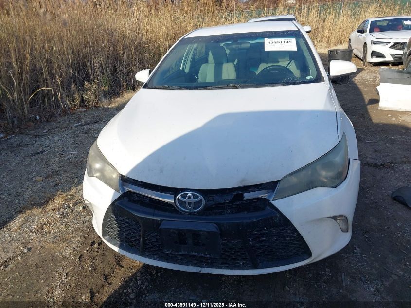 2016 Toyota Camry Se VIN: 4T1BF1FK2GU148221 Lot: 43891149