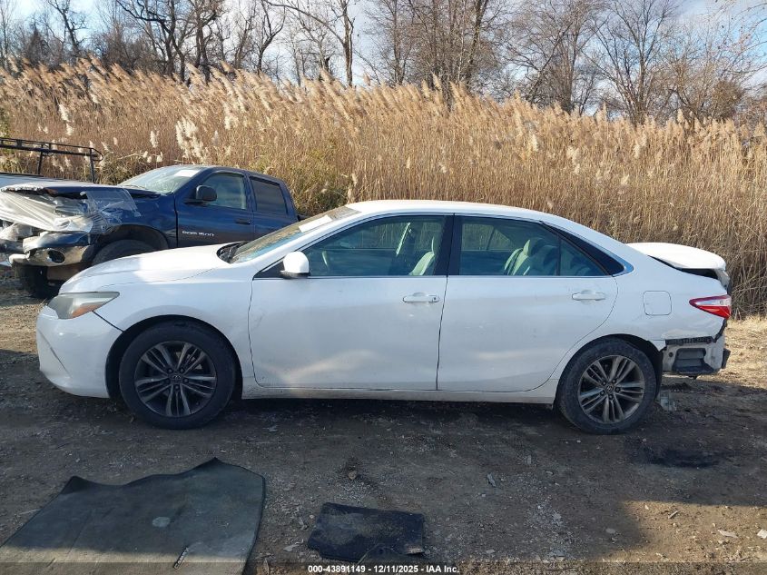 2016 Toyota Camry Se VIN: 4T1BF1FK2GU148221 Lot: 43891149