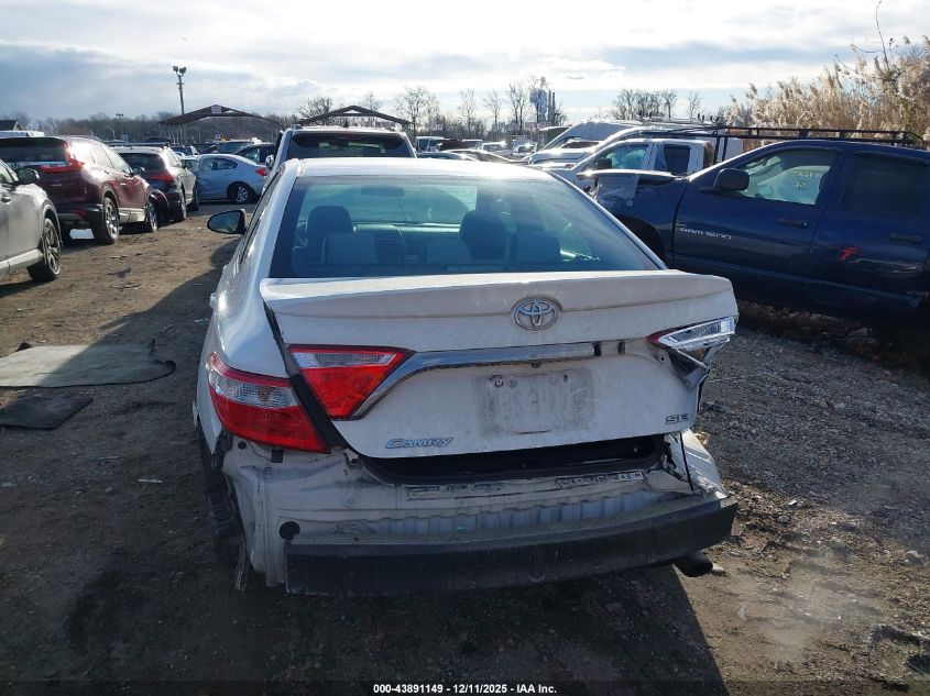 2016 Toyota Camry Se VIN: 4T1BF1FK2GU148221 Lot: 43891149