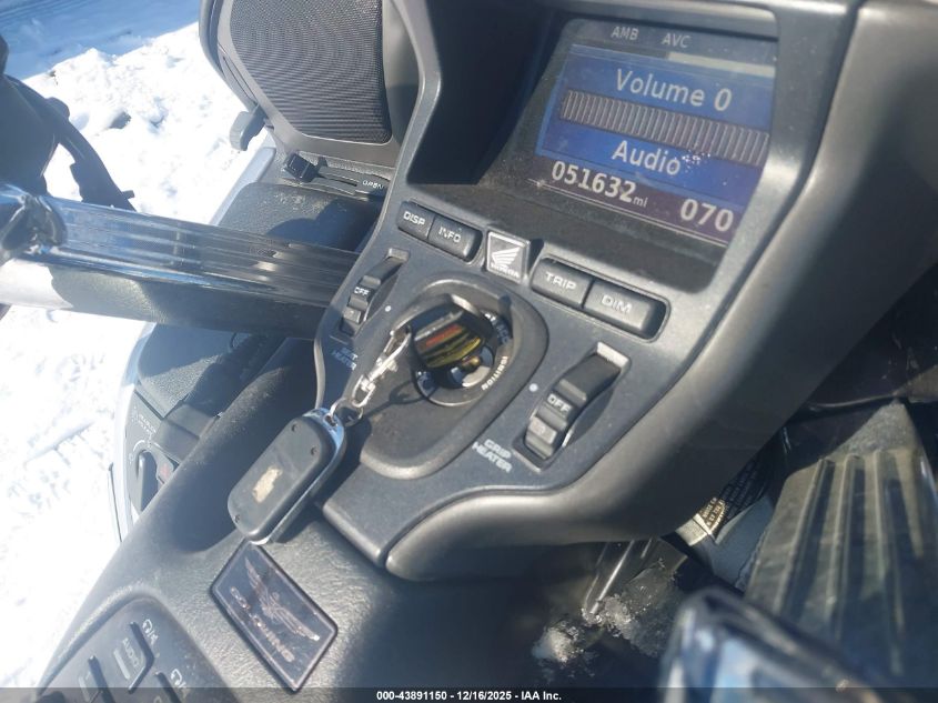 2009 Honda Gl1800 VIN: 1HFSC47H29A802128 Lot: 43891150