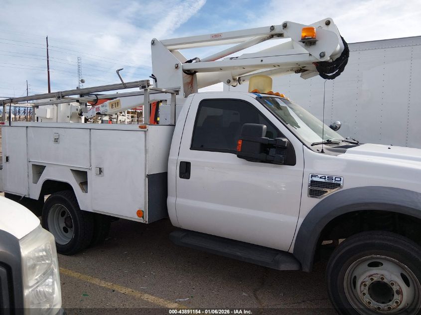 2008 Ford F-450 Chassis Xl/Xlt VIN: 1FDXF46Y18EE41244 Lot: 43891154