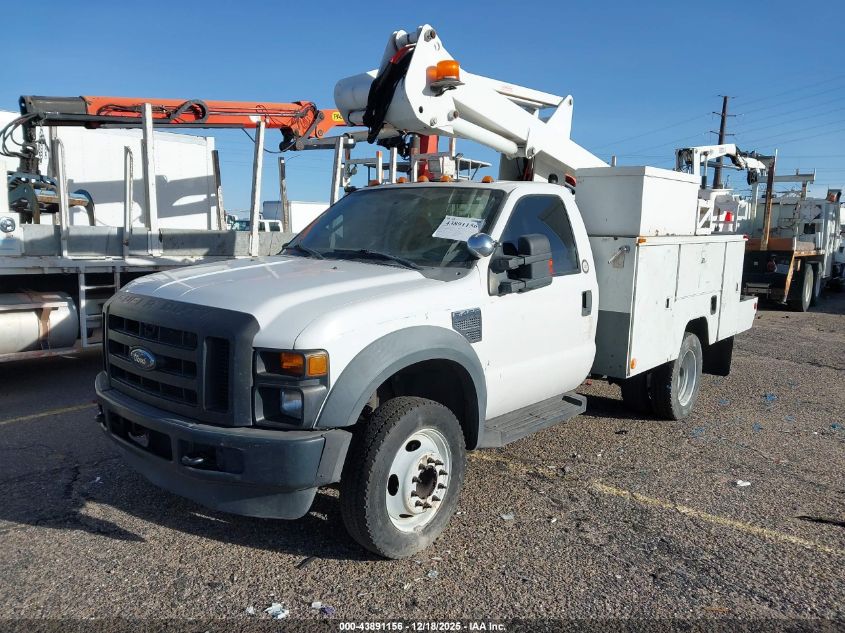 2008 Ford F-450 Chassis Xl/Xlt VIN: 1FDXF46Y48EE41240 Lot: 43891156