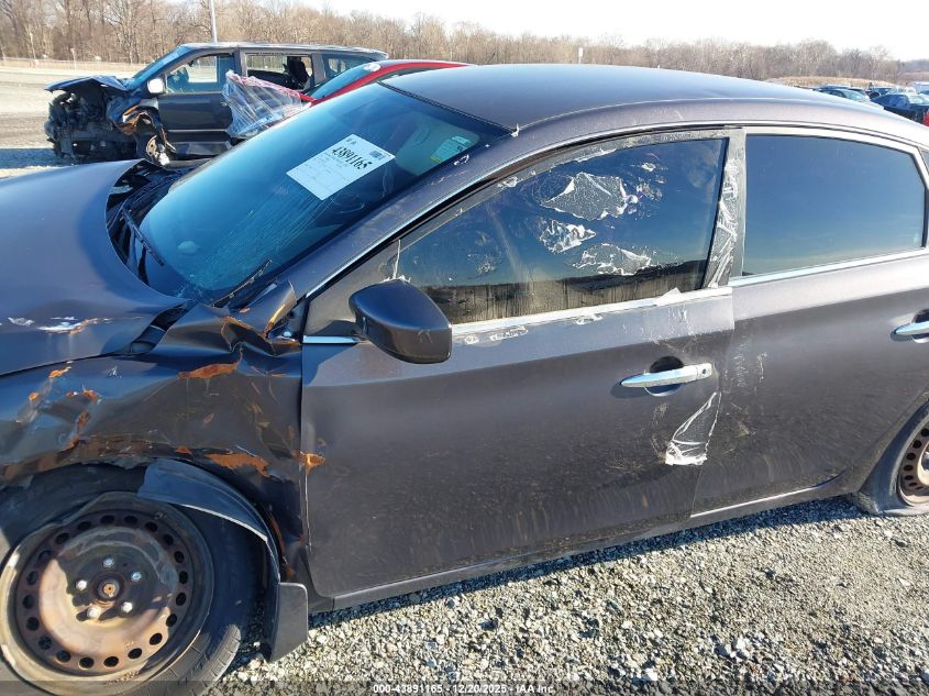 2014 Nissan Sentra Fe+ S/Fe+ Sv/S/Sl/Sr/Sv VIN: 3N1AB7AP4EL667797 Lot: 43891165