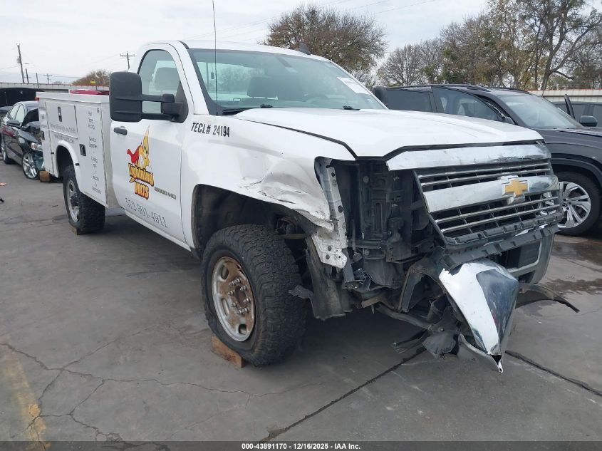 2015 Chevrolet Silverado 2500Hd Wt VIN: 1GC0CUEG9FZ524806 Lot: 43891170