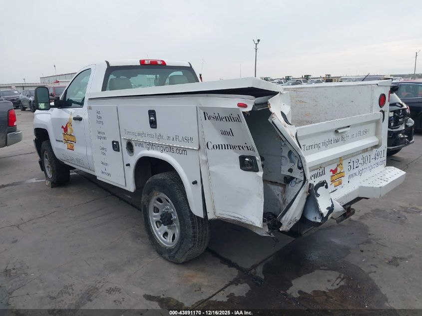 2015 Chevrolet Silverado 2500Hd Wt VIN: 1GC0CUEG9FZ524806 Lot: 43891170