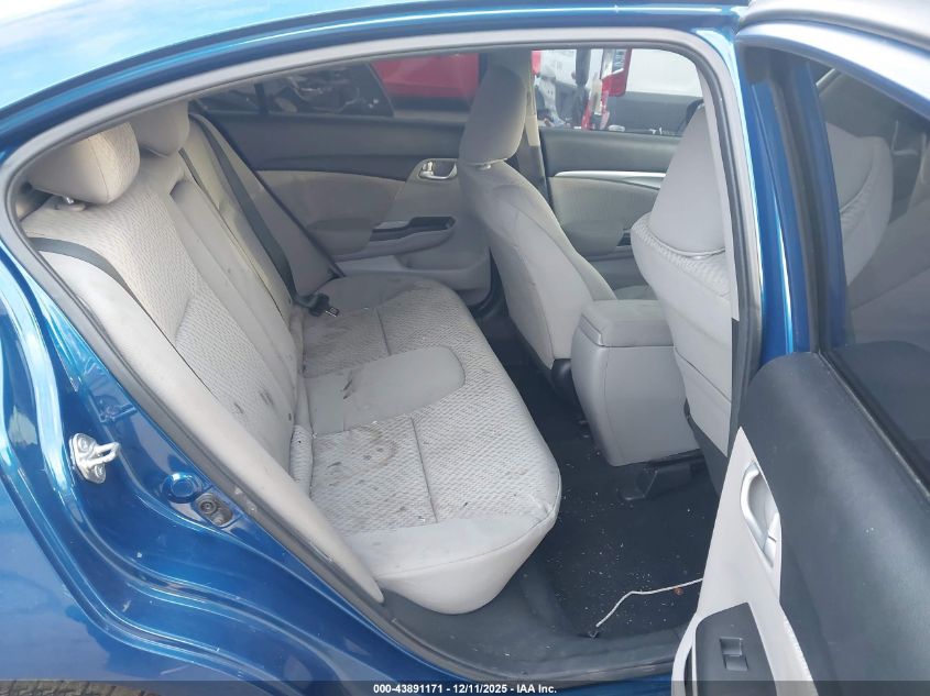 2015 Honda Civic Ex VIN: 19XFB2F88FE070598 Lot: 43891171