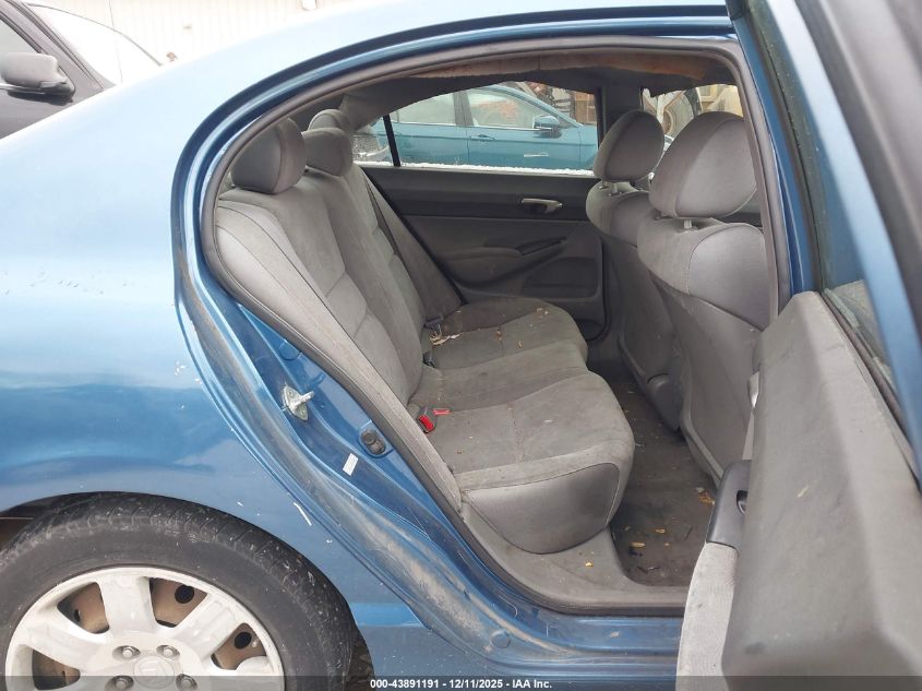 2008 Honda Civic Lx VIN: 1HGFA16508L010068 Lot: 43891191