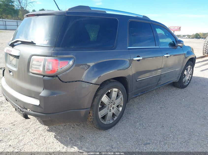 Vin: 1gkkrtkd4dj154733, lot: 44386756, gmc acadia denali 20134
