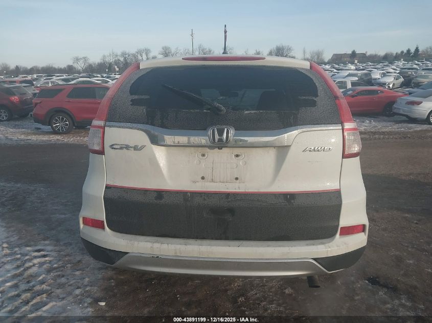 2015 Honda Cr-V Ex VIN: 5J6RM4H50FL116125 Lot: 43891199