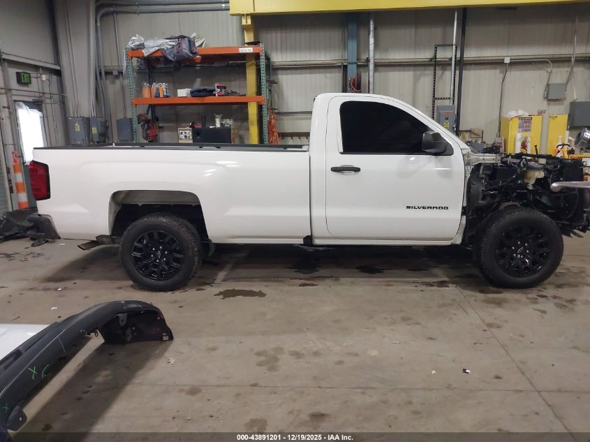 2018 Chevrolet Silverado 1500 Wt VIN: 1GCNCNEH0JZ117082 Lot: 43891201