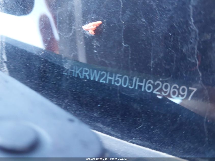 2018 Honda Cr-V Lx VIN: 2HKRW6H34JH232709 Lot: 43891203