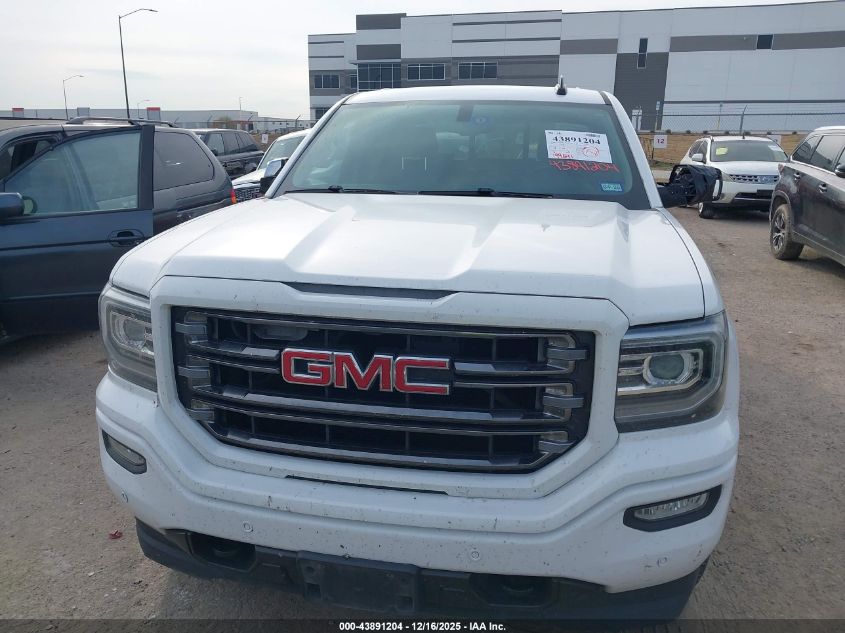 2016 GMC Sierra 1500 Slt VIN: 3GTU2NEJ7GG180125 Lot: 43891204