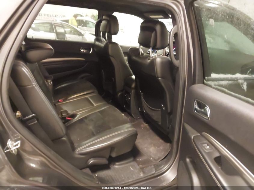 2016 Dodge Durango Sxt VIN: 1C4RDJAG8GC353883 Lot: 43891214