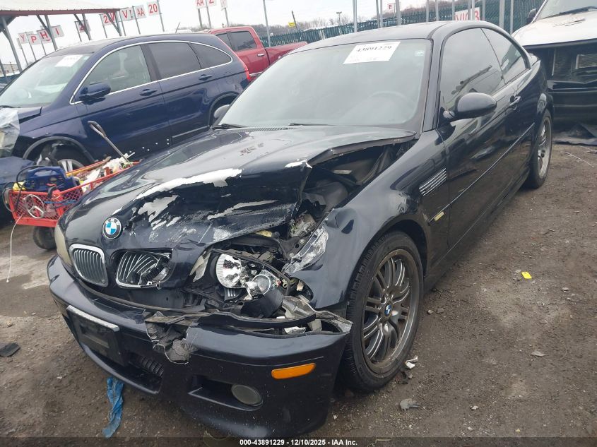 2002 BMW M3 VIN: WBSBL93442JR14082 Lot: 43891229