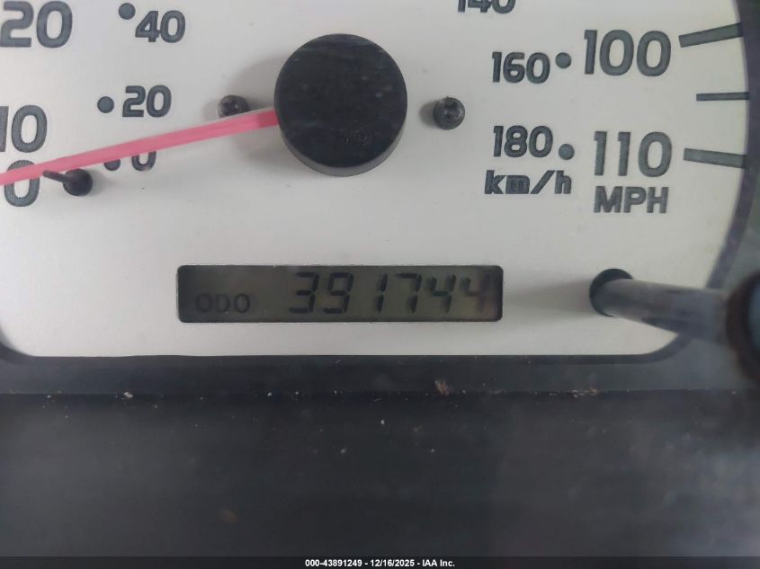 2003 Toyota Tacoma Base V6 VIN: 5TEWN72N43Z242615 Lot: 43891249