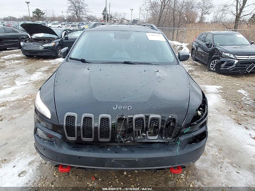 2018 Jeep Cherokee Trailhawk VIN: 1C4PJMBX4JD504851 Lot: 43891275