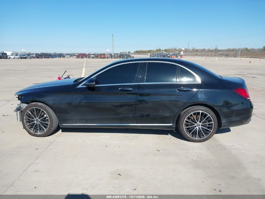 2021 Mercedes-Benz C 300 Sedan VIN: W1KWF8DB0MR637724 Lot: 43891276