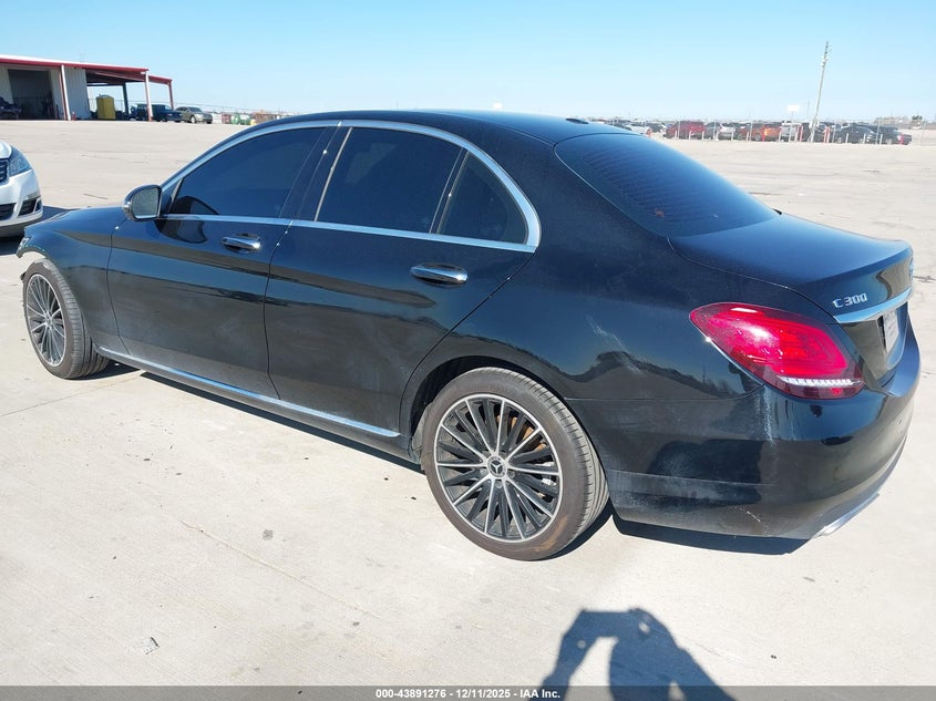 Vin: w1kwf8db0mr637724, lot: 44386834, mercedes-benz c 300 sedan 20213