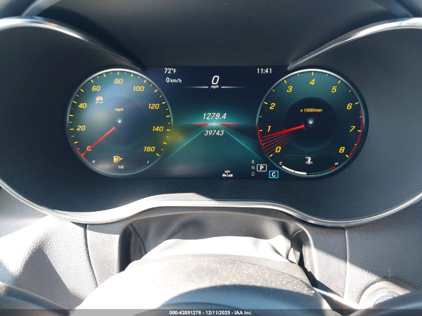 2021 Mercedes-Benz C 300 Sedan VIN: W1KWF8DB0MR637724 Lot: 43891276