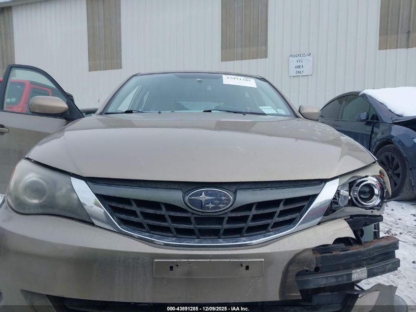 2008 Subaru Impreza 2.5I VIN: JF1GH61658H813379 Lot: 43891285