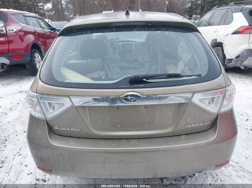 2008 Subaru Impreza 2.5I VIN: JF1GH61658H813379 Lot: 43891285