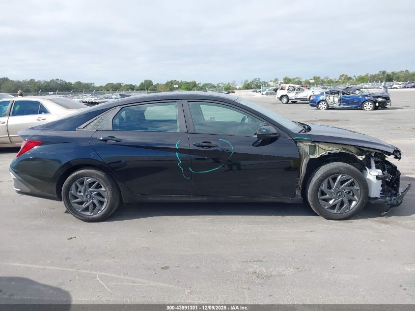 2024 Hyundai Elantra Sel VIN: KMHLM4DG8RU684345 Lot: 43891301
