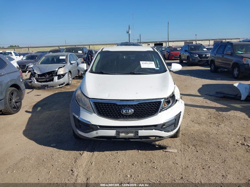 2015 Kia Sportage Lx VIN: KNDPBCAC4F7710294 Lot: 43891305