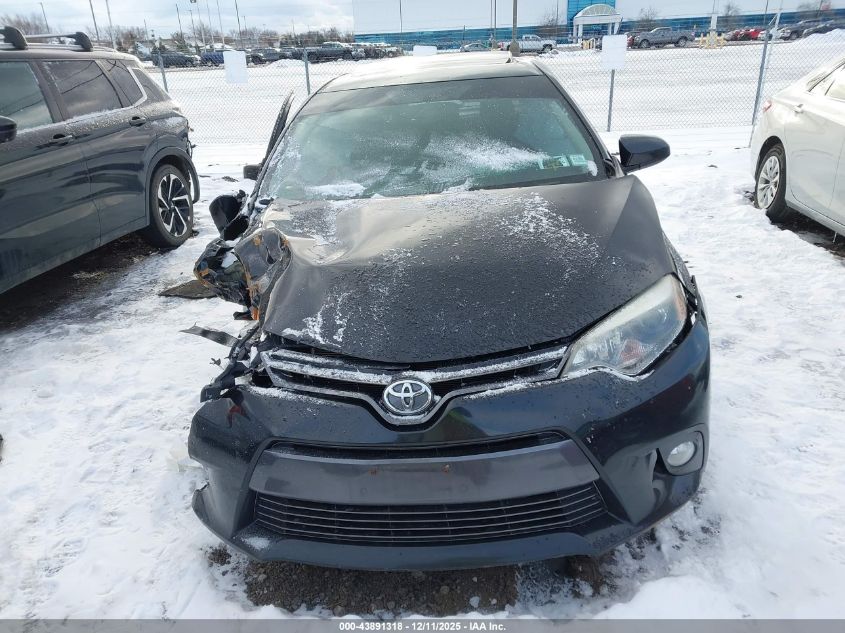 2015 Toyota Corolla Le Plus VIN: 2T1BURHE9FC299441 Lot: 43891318