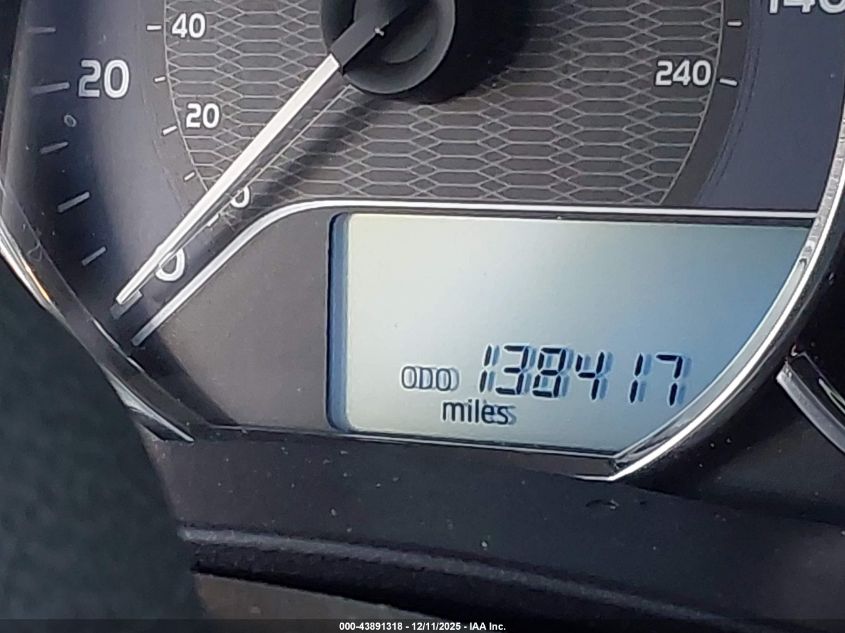 2015 Toyota Corolla Le Plus VIN: 2T1BURHE9FC299441 Lot: 43891318