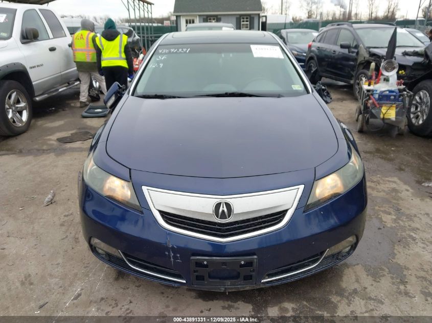 2014 Acura Tl 3.7 VIN: 19UUA9F7XEA000341 Lot: 43891331
