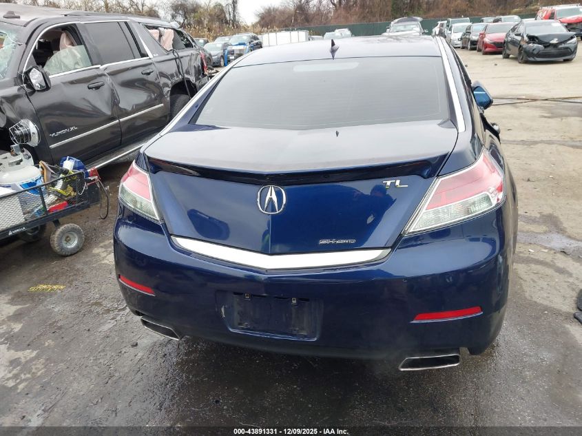 2014 Acura Tl 3.7 VIN: 19UUA9F7XEA000341 Lot: 43891331