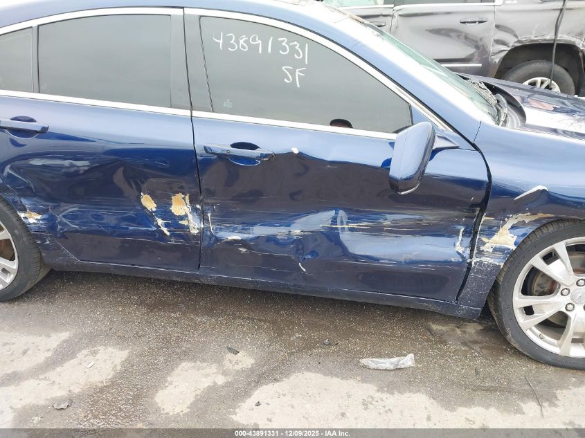 2014 Acura Tl 3.7 VIN: 19UUA9F7XEA000341 Lot: 43891331