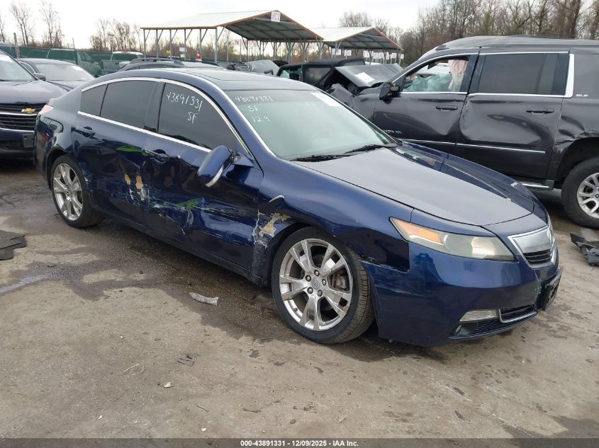 2014 Acura Tl 3.7 VIN: 19UUA9F7XEA000341 Lot: 43891331