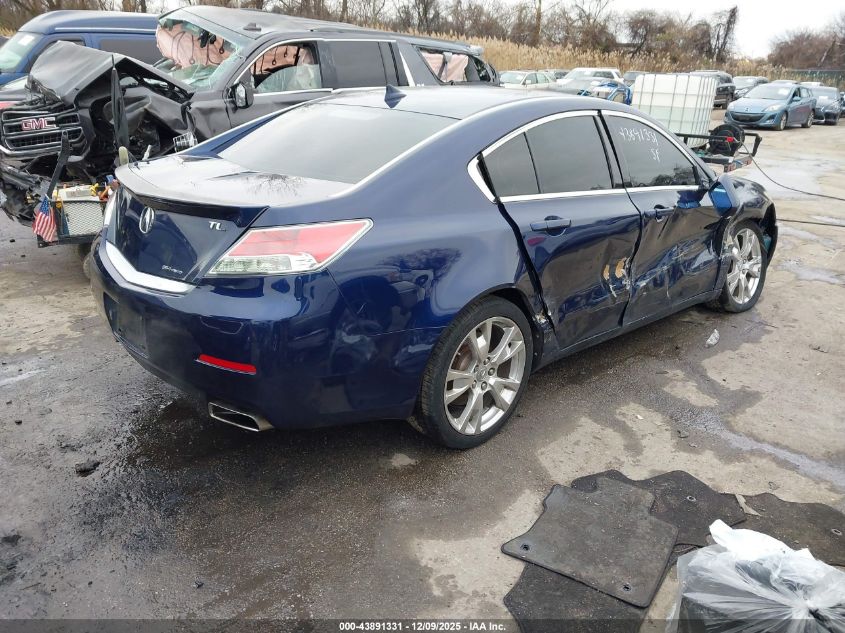 2014 Acura Tl 3.7 VIN: 19UUA9F7XEA000341 Lot: 43891331