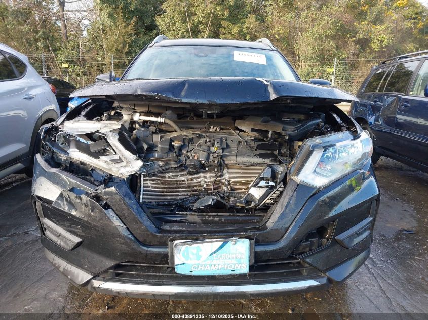 2020 Nissan Rogue Sv Intelligent Awd VIN: JN8AT2MV3LW107451 Lot: 43891335