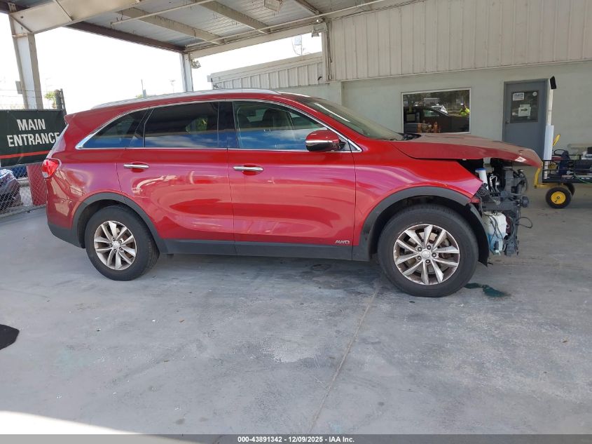 2016 Kia Sorento 2.4L Lx VIN: 5XYPGDA35GG006388 Lot: 43891342