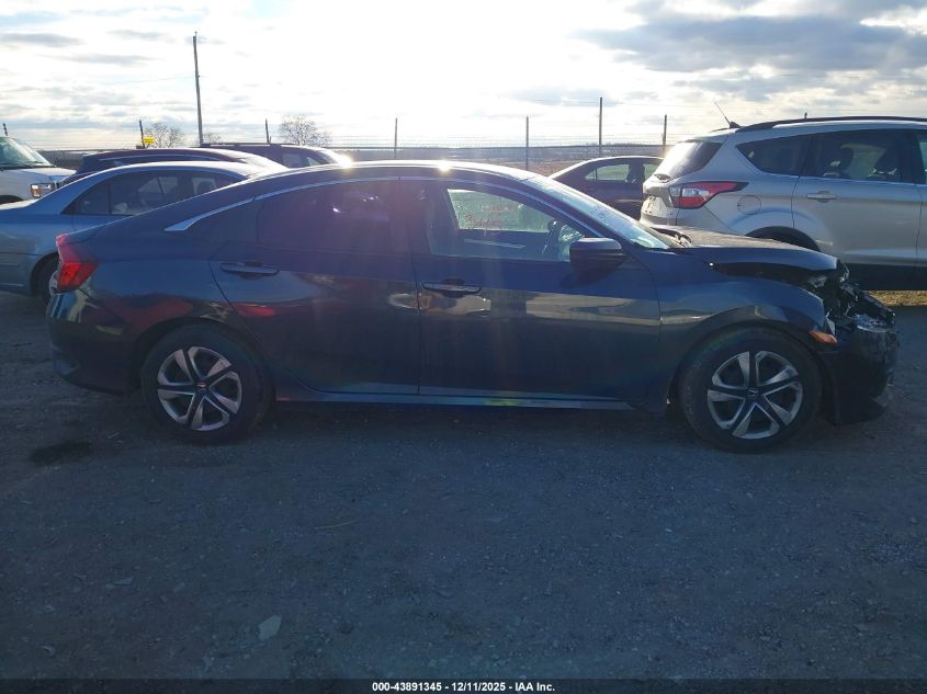 2018 Honda Civic Lx VIN: 2HGFC2F50JH609684 Lot: 43891345