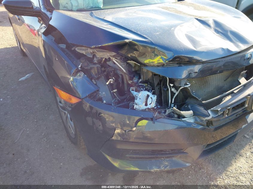 2018 Honda Civic Lx VIN: 2HGFC2F50JH609684 Lot: 43891345