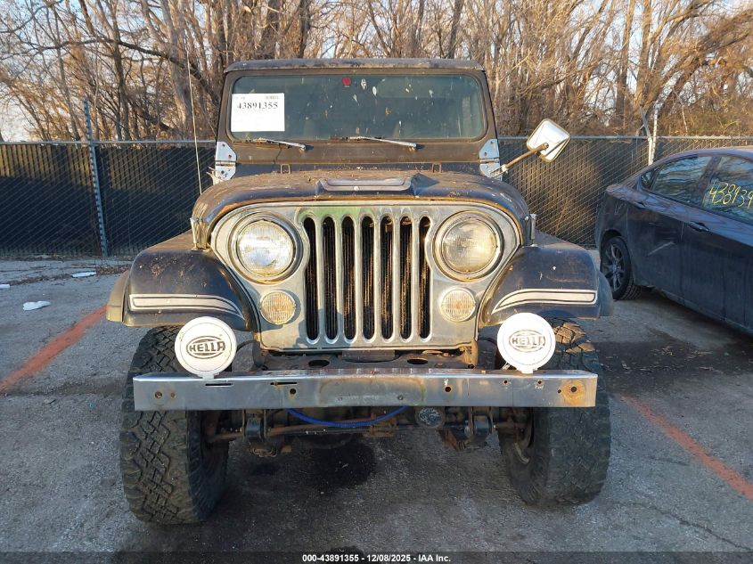 1986 Jeep Jeep Cj7 VIN: 1JCCE87E9GT131868 Lot: 43891355