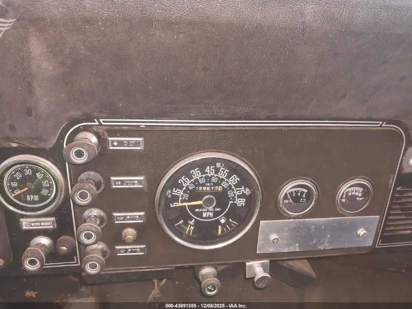 1986 Jeep Jeep Cj7 VIN: 1JCCE87E9GT131868 Lot: 43891355