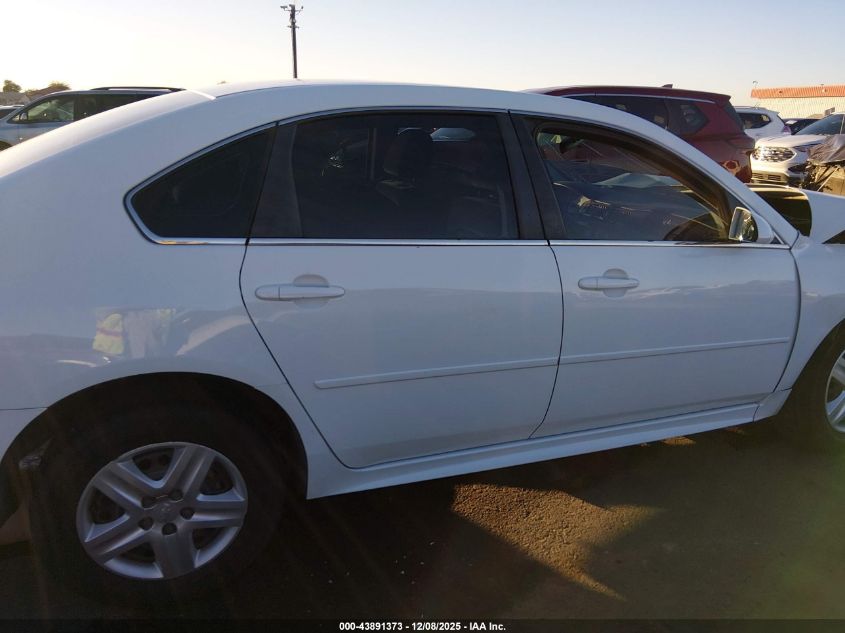 2011 Chevrolet Impala Ls VIN: 2G1WF5EK5B1209587 Lot: 43891373