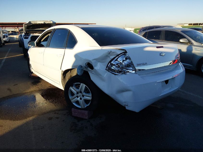 2011 Chevrolet Impala Ls VIN: 2G1WF5EK5B1209587 Lot: 43891373